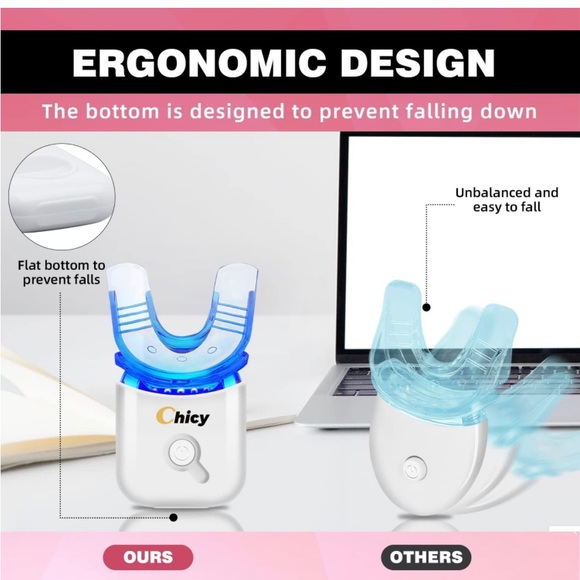 Teeth Whitening Kit, Teeth Whitening Gel with LED Accelerator Light - Picture 8 of 9